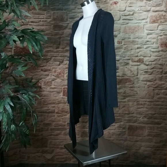 Kenar Sweater Hi-low Long Cardigan - Picture 5 of 8